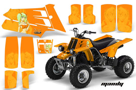 ATV Graphics Kit Quad Decal Sticker Wrap For Yamaha Banshee 350 1987-2005 MANDY ORANGE-atv motorcycle utv parts accessories gear helmets jackets gloves pantsAll Terrain Depot