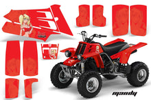 Load image into Gallery viewer, ATV Graphics Kit Quad Decal Sticker Wrap For Yamaha Banshee 350 1987-2005 MANDY RED-atv motorcycle utv parts accessories gear helmets jackets gloves pantsAll Terrain Depot