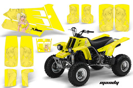 ATV Graphics Kit Quad Decal Sticker Wrap For Yamaha Banshee 350 1987-2005 MANDY YELLOW-atv motorcycle utv parts accessories gear helmets jackets gloves pantsAll Terrain Depot