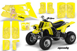 ATV Graphics Kit Quad Decal Sticker Wrap For Yamaha Banshee 350 1987-2005 MANDY YELLOW