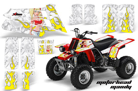 ATV Graphics Kit Quad Decal Sticker Wrap For Yamaha Banshee 350 1987-2005 MOTO MANDY RED WHITE-atv motorcycle utv parts accessories gear helmets jackets gloves pantsAll Terrain Depot