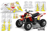 ATV Graphics Kit Quad Decal Sticker Wrap For Yamaha Banshee 350 1987-2005 MOTO MANDY RED WHITE