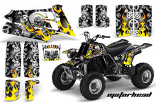 Load image into Gallery viewer, ATV Graphics Kit Quad Decal Sticker Wrap For Yamaha Banshee 350 1987-2005 MOTORHEAD BLACK-atv motorcycle utv parts accessories gear helmets jackets gloves pantsAll Terrain Depot