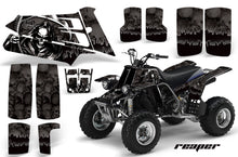 Load image into Gallery viewer, ATV Graphics Kit Quad Decal Sticker Wrap For Yamaha Banshee 350 1987-2005 REAPER BLACK-atv motorcycle utv parts accessories gear helmets jackets gloves pantsAll Terrain Depot