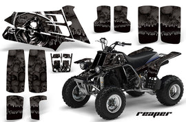 ATV Graphics Kit Quad Decal Sticker Wrap For Yamaha Banshee 350 1987-2005 REAPER BLACK-atv motorcycle utv parts accessories gear helmets jackets gloves pantsAll Terrain Depot