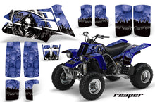 Load image into Gallery viewer, ATV Graphics Kit Quad Decal Sticker Wrap For Yamaha Banshee 350 1987-2005 REAPER BLUE-atv motorcycle utv parts accessories gear helmets jackets gloves pantsAll Terrain Depot