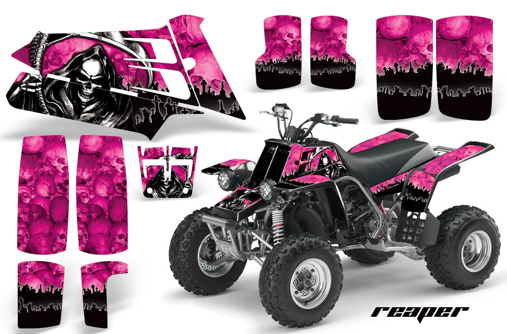 ATV Graphics Kit Quad Decal Sticker Wrap For Yamaha Banshee 350 1987-2005 REAPER PINK-atv motorcycle utv parts accessories gear helmets jackets gloves pantsAll Terrain Depot