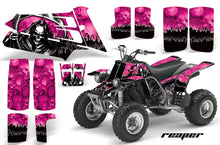 Load image into Gallery viewer, ATV Graphics Kit Quad Decal Sticker Wrap For Yamaha Banshee 350 1987-2005 REAPER PINK-atv motorcycle utv parts accessories gear helmets jackets gloves pantsAll Terrain Depot