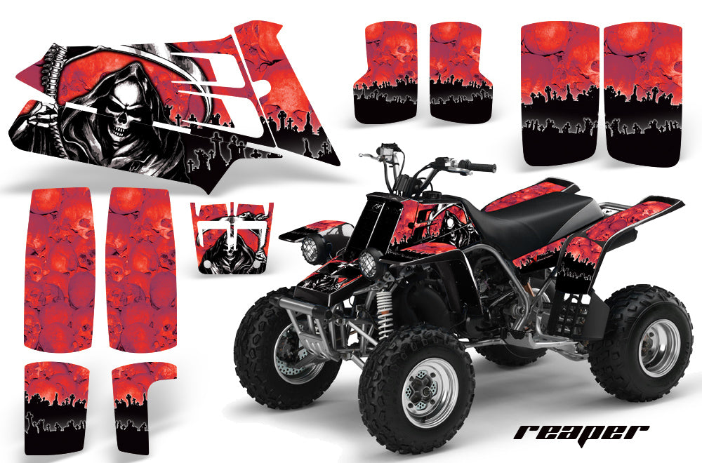 ATV Graphics Kit Quad Decal Sticker Wrap For Yamaha Banshee 350 1987-2005 REAPER RED-atv motorcycle utv parts accessories gear helmets jackets gloves pantsAll Terrain Depot