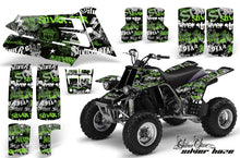 Load image into Gallery viewer, ATV Graphics Kit Quad Decal Sticker Wrap For Yamaha Banshee 350 1987-2005 SSSH GREEN BLACK-atv motorcycle utv parts accessories gear helmets jackets gloves pantsAll Terrain Depot