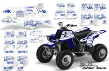 Load image into Gallery viewer, ATV Graphics Kit Quad Decal Sticker Wrap For Yamaha Banshee 350 1987-2005 SSSH BLUE WHITE-atv motorcycle utv parts accessories gear helmets jackets gloves pantsAll Terrain Depot