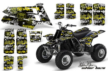 Load image into Gallery viewer, ATV Graphics Kit Quad Decal Sticker Wrap For Yamaha Banshee 350 1987-2005 SSSH YELLOW BLACK-atv motorcycle utv parts accessories gear helmets jackets gloves pantsAll Terrain Depot