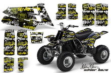 Load image into Gallery viewer, ATV Graphics Kit Quad Decal Sticker Wrap For Yamaha Banshee 350 1987-2005 SSSH YELLOW BLACK-atv motorcycle utv parts accessories gear helmets jackets gloves pantsAll Terrain Depot