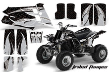 Load image into Gallery viewer, ATV Graphics Kit Quad Decal Sticker Wrap For Yamaha Banshee 350 1987-2005 TRIBAL SILVER BLACK-atv motorcycle utv parts accessories gear helmets jackets gloves pantsAll Terrain Depot