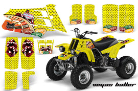 ATV Graphics Kit Quad Decal Sticker Wrap For Yamaha Banshee 350 1987-2005 VEGAS YELLOW-atv motorcycle utv parts accessories gear helmets jackets gloves pantsAll Terrain Depot