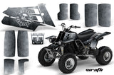 ATV Graphics Kit Quad Decal Sticker Wrap For Yamaha Banshee 350 1987-2005 WRATH