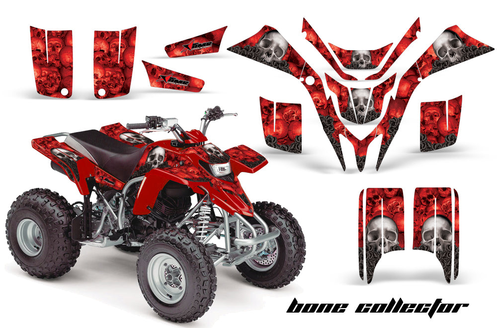 ATV Graphics Kit Quad Decal Wrap For Yamaha Blaster YFS200 1988-2005 BONES RED-atv motorcycle utv parts accessories gear helmets jackets gloves pantsAll Terrain Depot