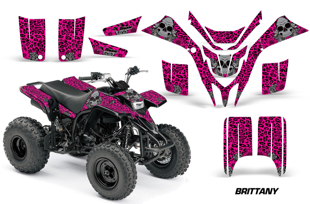 ATV Graphics Kit Quad Decal Wrap For Yamaha Blaster YFS200 1988-2005 BRITANNY PINK-atv motorcycle utv parts accessories gear helmets jackets gloves pantsAll Terrain Depot