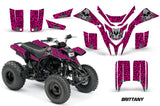 ATV Graphics Kit Quad Decal Wrap For Yamaha Blaster YFS200 1988-2005 BRITANNY PINK