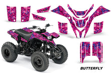 Load image into Gallery viewer, ATV Graphics Kit Quad Decal Wrap For Yamaha Blaster YFS200 1988-2005 BUTTERFLIES BLUE PINK-atv motorcycle utv parts accessories gear helmets jackets gloves pantsAll Terrain Depot
