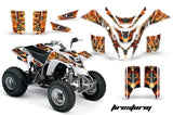 ATV Graphics Kit Quad Decal Wrap For Yamaha Blaster YFS200 1988-2005 FIRESTORM WHITE
