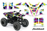 ATV Graphics Kit Quad Decal Wrap For Yamaha Blaster YFS200 1988-2005 FLASHBACK