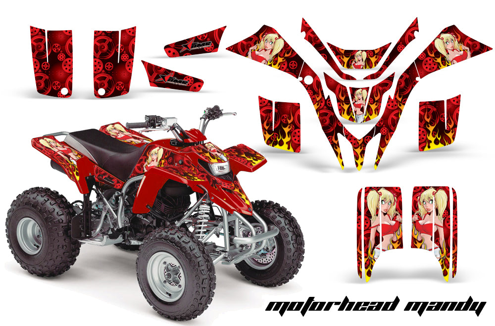 ATV Graphics Kit Quad Decal Wrap For Yamaha Blaster YFS200 1988-2005 MOTO MANDY RED-atv motorcycle utv parts accessories gear helmets jackets gloves pantsAll Terrain Depot
