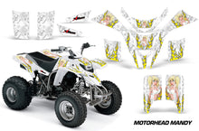 Load image into Gallery viewer, ATV Graphics Kit Quad Decal Wrap For Yamaha Blaster YFS200 1988-2005 MOTO MANDY WHITE-atv motorcycle utv parts accessories gear helmets jackets gloves pantsAll Terrain Depot