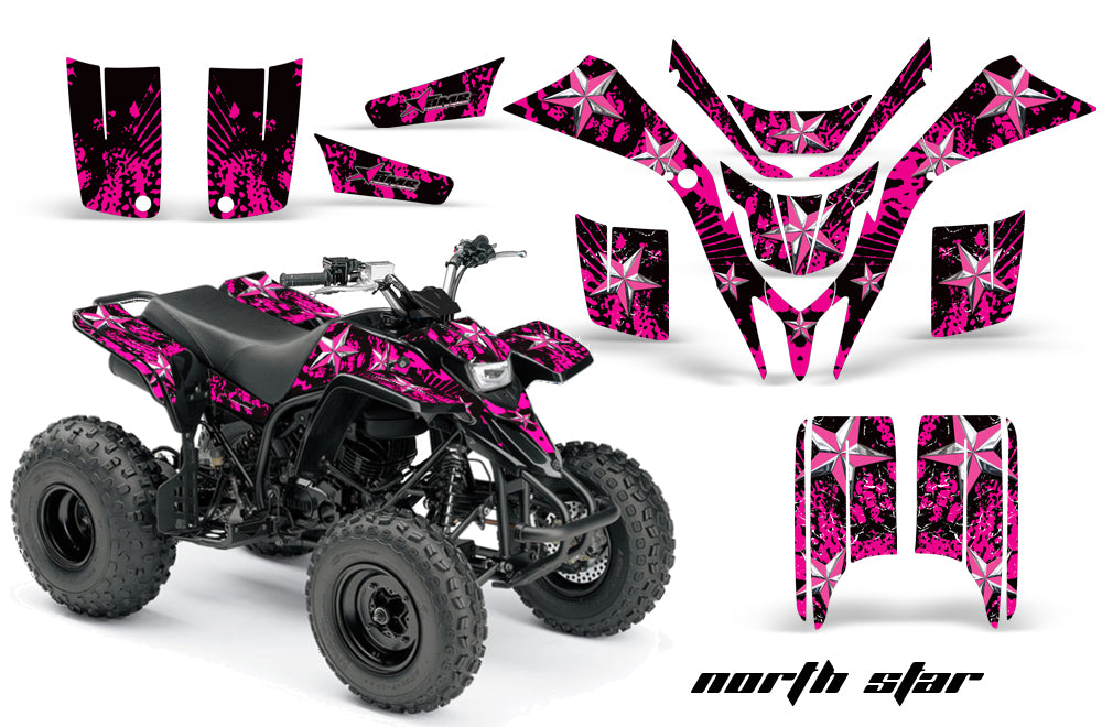 ATV Graphics Kit Quad Decal Wrap For Yamaha Blaster YFS200 1988-2005 NORTHSTAR PINK CHROME-atv motorcycle utv parts accessories gear helmets jackets gloves pantsAll Terrain Depot
