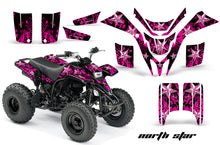 Load image into Gallery viewer, ATV Graphics Kit Quad Decal Wrap For Yamaha Blaster YFS200 1988-2005 NORTHSTAR PINK CHROME-atv motorcycle utv parts accessories gear helmets jackets gloves pantsAll Terrain Depot