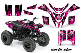 ATV Graphics Kit Quad Decal Wrap For Yamaha Blaster YFS200 1988-2005 NORTHSTAR PINK CHROME-atv motorcycle utv parts accessories gear helmets jackets gloves pantsAll Terrain Depot