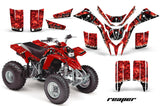 ATV Graphics Kit Quad Decal Wrap For Yamaha Blaster YFS200 1988-2005 REAPER RED