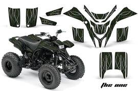 ATV Graphics Kit Quad Decal Wrap For Yamaha Blaster YFS200 1988-2005 THE ONE GREEN-atv motorcycle utv parts accessories gear helmets jackets gloves pantsAll Terrain Depot