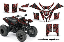 Load image into Gallery viewer, ATV Graphics Kit Quad Decal Wrap For Yamaha Blaster YFS200 1988-2005 WIDOW RED BLACK-atv motorcycle utv parts accessories gear helmets jackets gloves pantsAll Terrain Depot