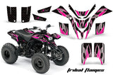ATV Graphics Kit Quad Decal Wrap For Yamaha Blaster YFS200 1988-2005 TRIBAL PINK BLACK