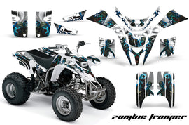 ATV Graphics Kit Quad Decal Wrap For Yamaha Blaster YFS200 1988-2005 ZOMBIE WHITE-atv motorcycle utv parts accessories gear helmets jackets gloves pantsAll Terrain Depot