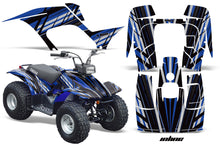 Load image into Gallery viewer, ATV Graphics Kit Quad Sticker Decal Wrap For Yamaha Breeze 125 1989-2004 INLINE BLUE-atv motorcycle utv parts accessories gear helmets jackets gloves pantsAll Terrain Depot
