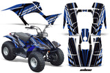 ATV Graphics Kit Quad Sticker Decal Wrap For Yamaha Breeze 125 1989-2004 INLINE BLUE