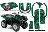 ATV Graphics Kit Quad Decal Wrap For Yamaha Grizzly YFM 660 2002-2008 BONES GREEN