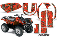 Load image into Gallery viewer, ATV Graphics Kit Quad Decal Wrap For Yamaha Grizzly YFM 660 2002-2008 FIRE CAMO-atv motorcycle utv parts accessories gear helmets jackets gloves pantsAll Terrain Depot