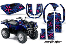 Load image into Gallery viewer, ATV Graphics Kit Quad Decal Wrap For Yamaha Grizzly YFM 660 2002-2008 NORTHSTAR PINK BLUE-atv motorcycle utv parts accessories gear helmets jackets gloves pantsAll Terrain Depot