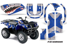 Load image into Gallery viewer, ATV Graphics Kit Quad Decal Wrap For Yamaha Grizzly YFM 660 2002-2008 WARHAWK BLUE-atv motorcycle utv parts accessories gear helmets jackets gloves pantsAll Terrain Depot