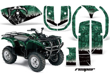 Load image into Gallery viewer, ATV Graphics Kit Quad Decal Wrap For Yamaha Grizzly YFM 660 2002-2008 REAPER GREEN-atv motorcycle utv parts accessories gear helmets jackets gloves pantsAll Terrain Depot