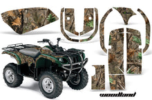 Load image into Gallery viewer, ATV Graphics Kit Quad Decal Wrap For Yamaha Grizzly YFM 660 2002-2008 WOODLAND CAMO-atv motorcycle utv parts accessories gear helmets jackets gloves pantsAll Terrain Depot
