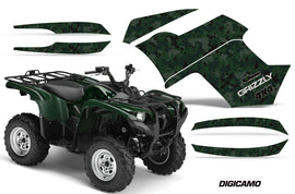 ATV Graphics Kit Quad Decal Wrap For Yamaha Grizzly 550 700 2007-2014 DIGICAMO GREEN-atv motorcycle utv parts accessories gear helmets jackets gloves pantsAll Terrain Depot