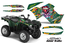 Load image into Gallery viewer, ATV Graphics Kit Quad Decal Wrap For Yamaha Grizzly 550 700 2007-2014 EDHLK GREEN-atv motorcycle utv parts accessories gear helmets jackets gloves pantsAll Terrain Depot