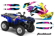 Load image into Gallery viewer, ATV Graphics Kit Quad Decal Wrap For Yamaha Grizzly 550 700 2007-2014 FLASHBACK-atv motorcycle utv parts accessories gear helmets jackets gloves pantsAll Terrain Depot