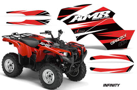 ATV Graphics Kit Quad Decal Wrap For Yamaha Grizzly 550 700 2007-2014 INFINITY RED-atv motorcycle utv parts accessories gear helmets jackets gloves pantsAll Terrain Depot