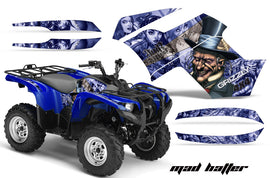 ATV Graphics Kit Quad Decal Wrap For Yamaha Grizzly 550 700 2007-2014 HATTER SILVER BLACK-atv motorcycle utv parts accessories gear helmets jackets gloves pantsAll Terrain Depot