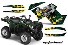 Load image into Gallery viewer, ATV Graphics Kit Quad Decal Wrap For Yamaha Grizzly 550 700 2007-2014 MOTORHEAD GREEN-atv motorcycle utv parts accessories gear helmets jackets gloves pantsAll Terrain Depot